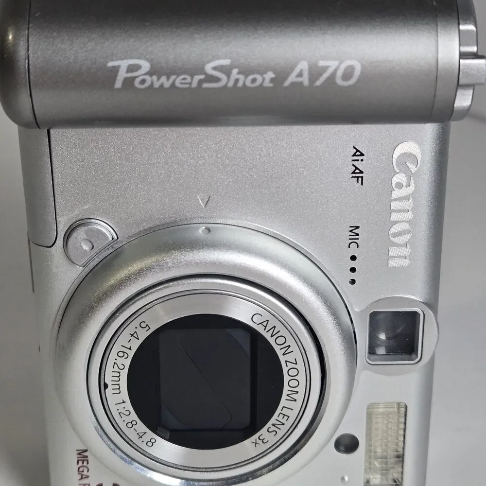 Canon PowerShot A70 3.2MP Digital Camera- For Parts - As Is